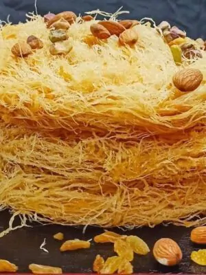 4 ঘিয়ে ভাজা শাহী লাচ্ছা সেমাই